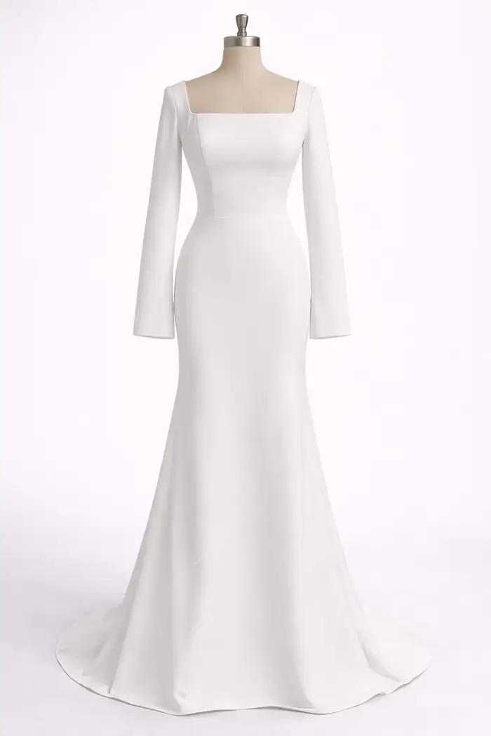 Robe de mariée sirène élégante 2026