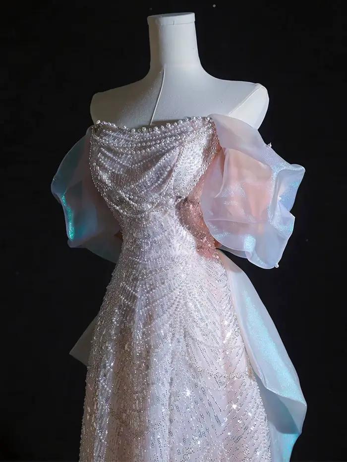 Robe de soirée style français