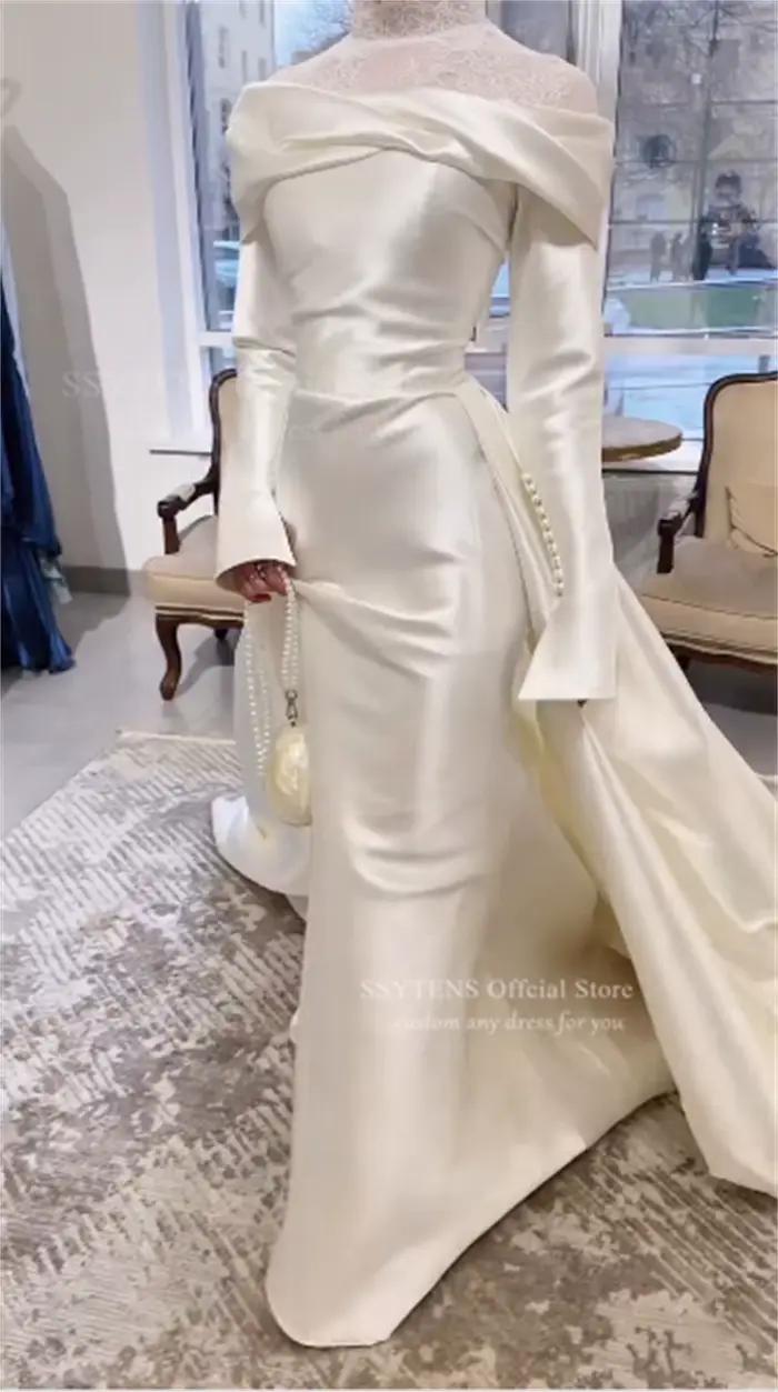 SSYTENS Robes de mariée musulmanes élégantes personnalisées