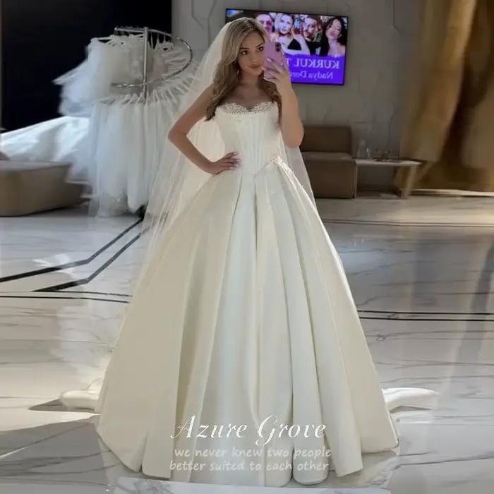 Robe de mariée moderne personnalisée Azure Grove