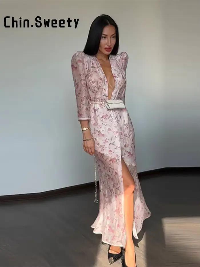 Robe Imprimée Élégante pour Femme
