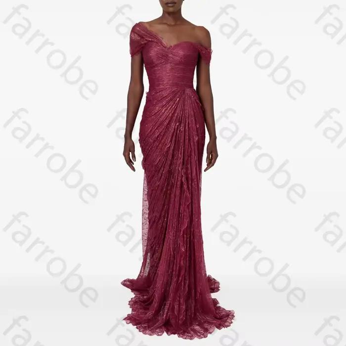 Robe de soirée sirène élégante