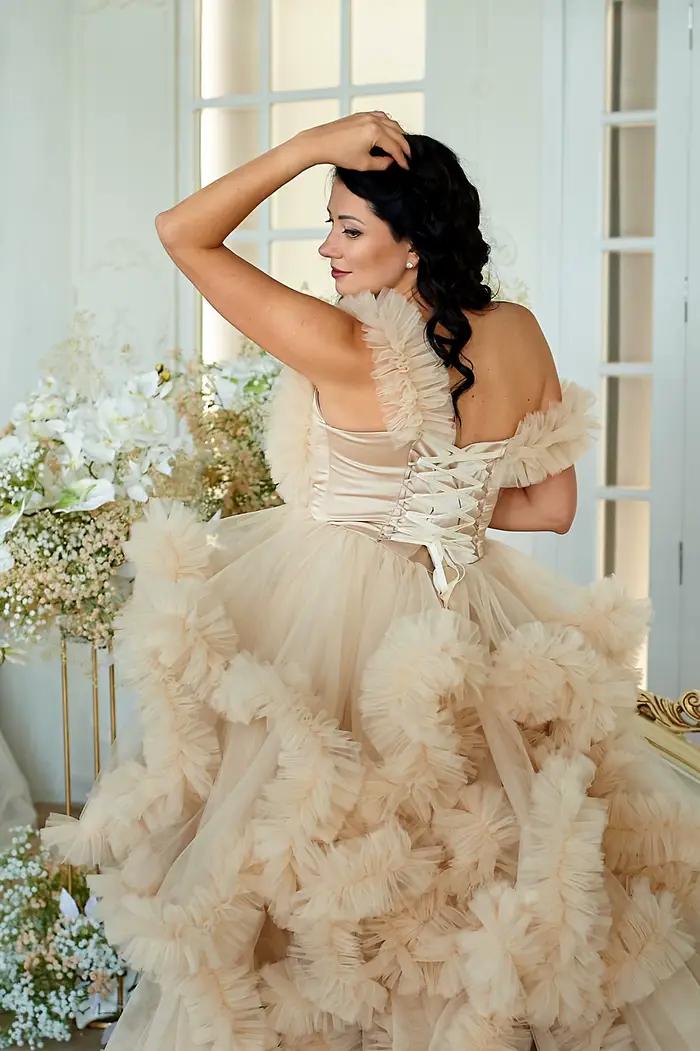 Robes étoiles élégantes pour baby shower