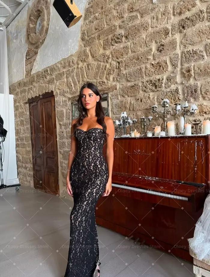 OLOEY – robes de soirée noires élégantes