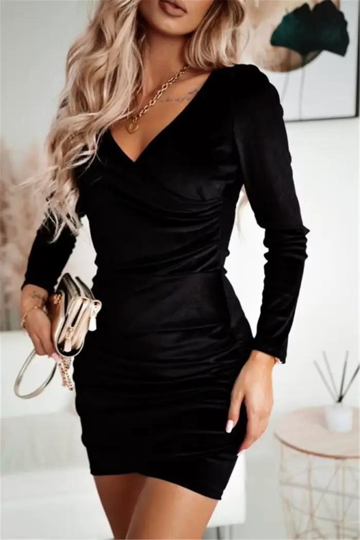 Robe de soirée élégante européenne pour femme