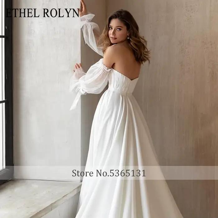 ETHEL ROCircN-Robes de mariée A-Line pour femmes