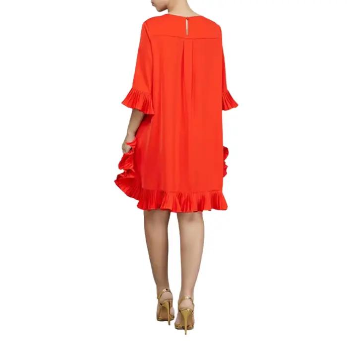 Robe de soirée élégante Falbala pour femmes