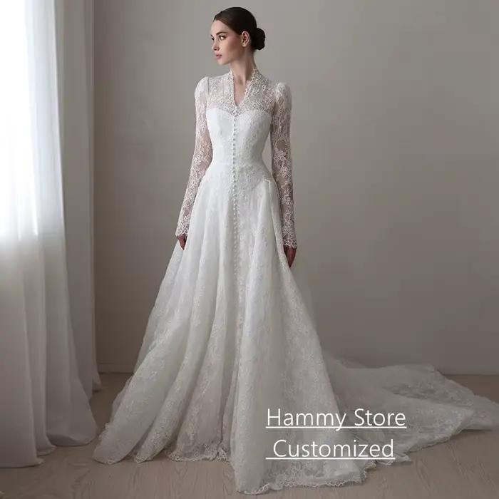 Robe de mariée de luxe en dentelle