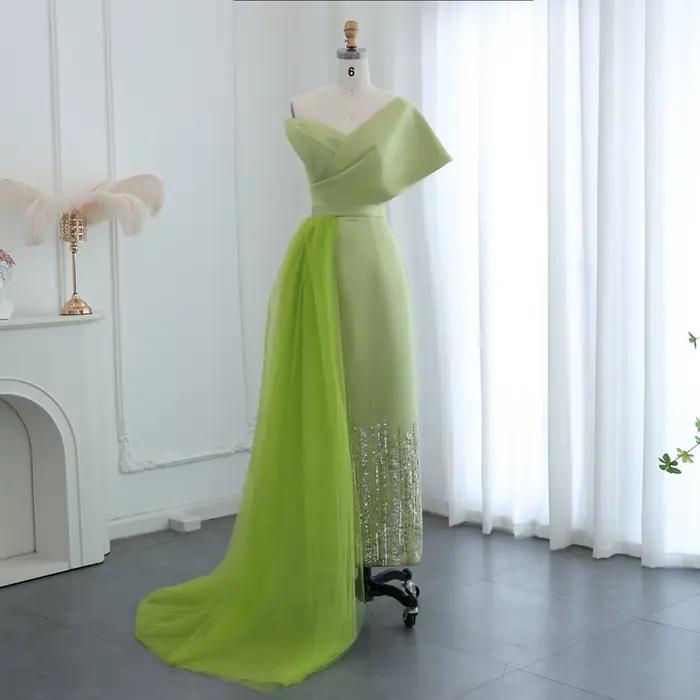 Sharon Said-Robe de Soirée avec Surjupe pour Femme Arabe
