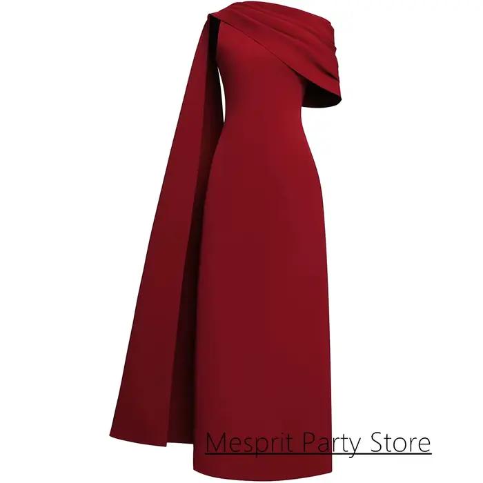 Robe de soirée bordeaux Simple