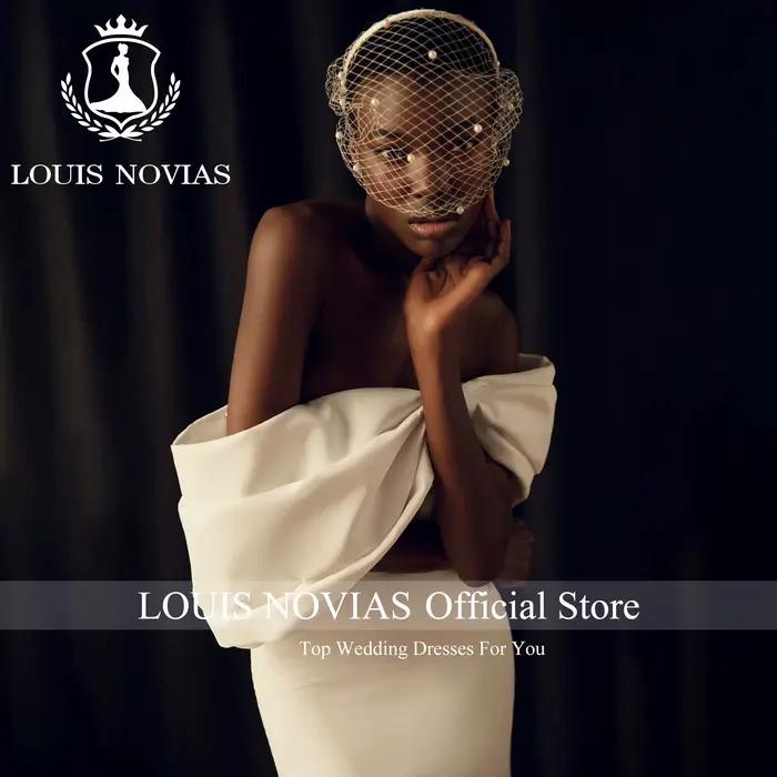 LOUIS NOVIAS sirène Satin robes De mariée pour les femmes élégante