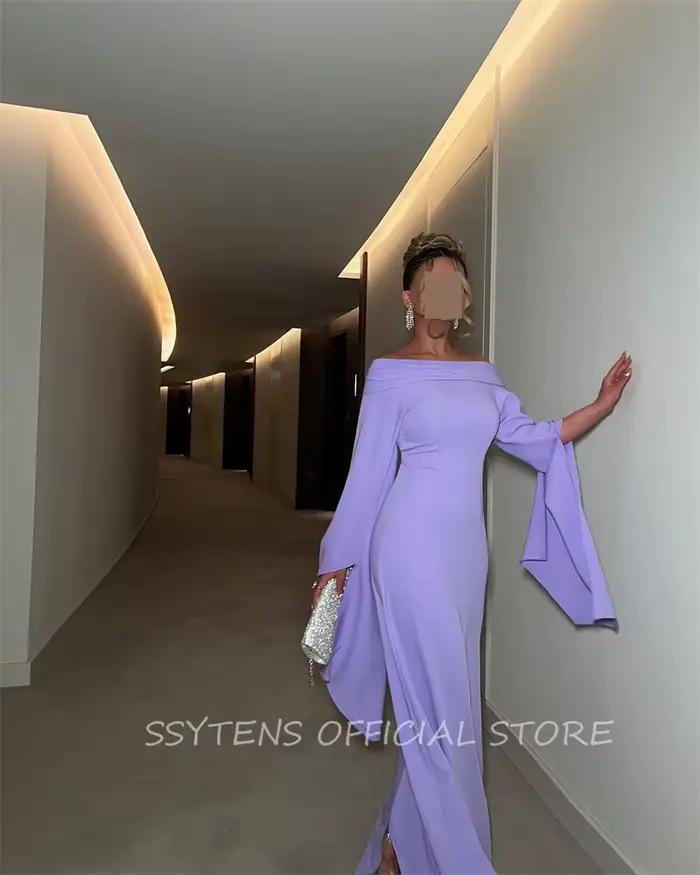 Robes de Rharabes violettes chics
