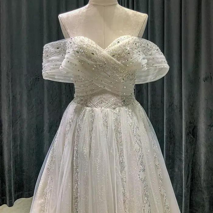 9131 personnalisé romantique robe de mariée pharmacien robes