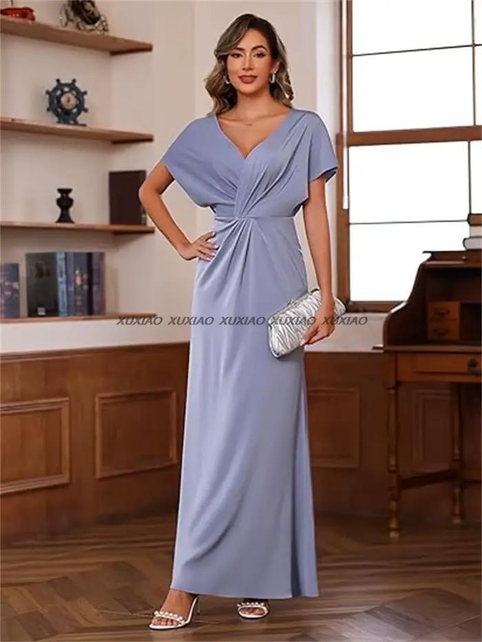 Robes mère de la mariée en Satin brillant pour femmes