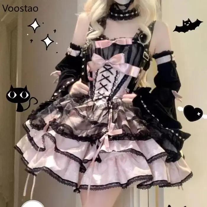 Robe japonaise douce et mignonne Lolita Jsk pour femmes