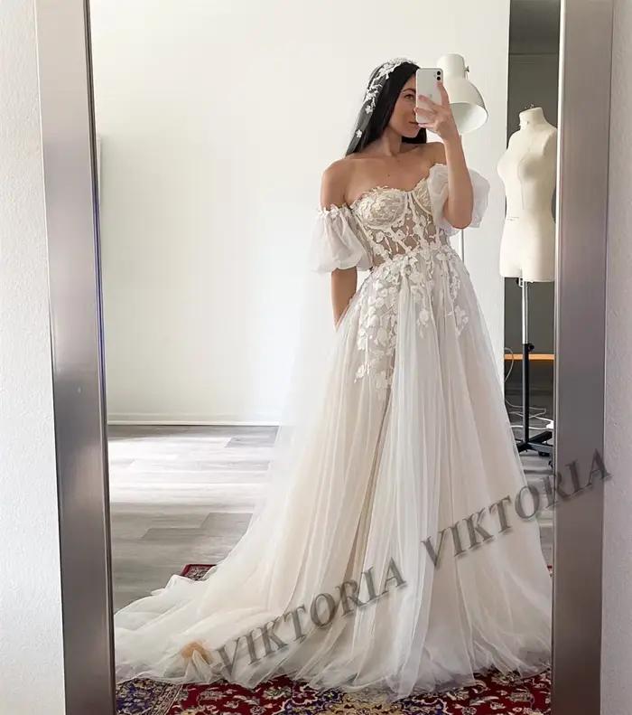 Robes de mariée A-Line pour femme