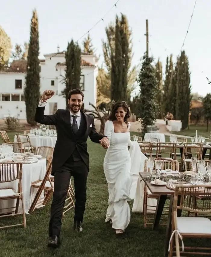 Robe de mariée sirène civile élégante