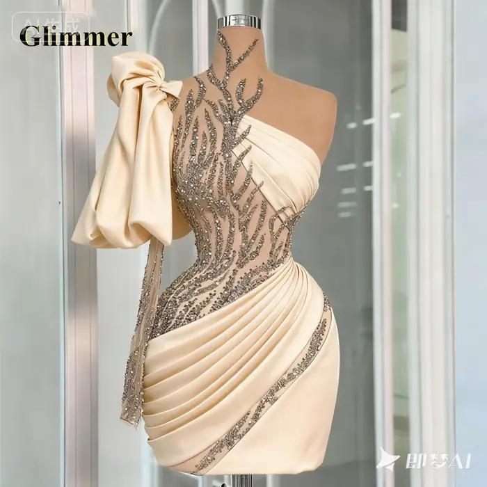 Robe de remise des diplômes scintillante sans bretelles, plissée en dentelle pour femmes, silhouette sirène, couleur personnalisable, soirée de gala, cérémonie de mariage, concours de beauté
