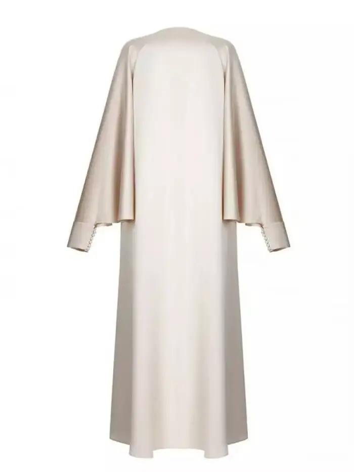 Robe de soirée fendue pour femmes musulmanes