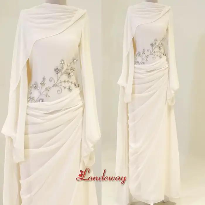 Robe de soirée droite tendance Londeway pour femmes