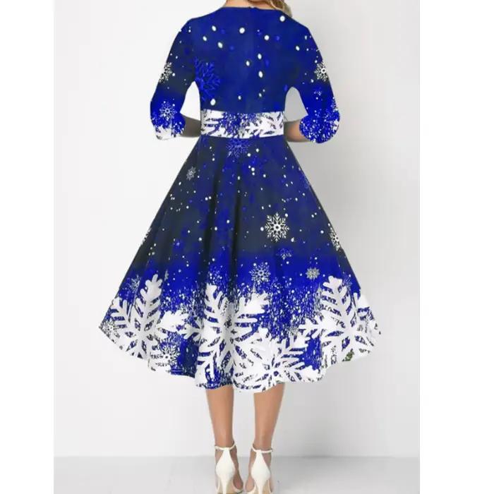 Robes de noël d'hiver pour femmes