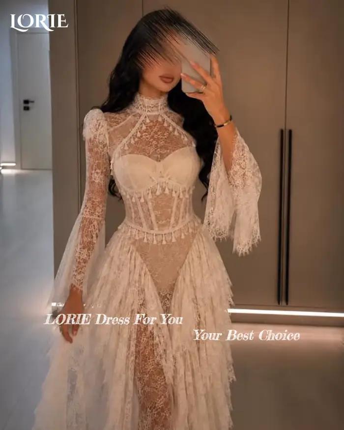 LORIE – robe de mariée sirène en dentelle pour femmes