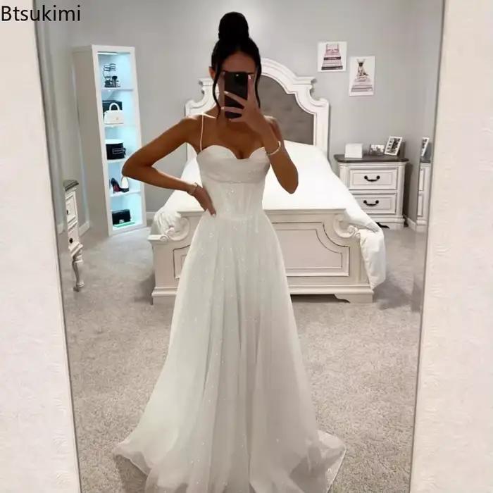 Bronzant or grande balançoire robe élégante licou Socialite fête Robes de soirée décontracté mode femmes bretelles