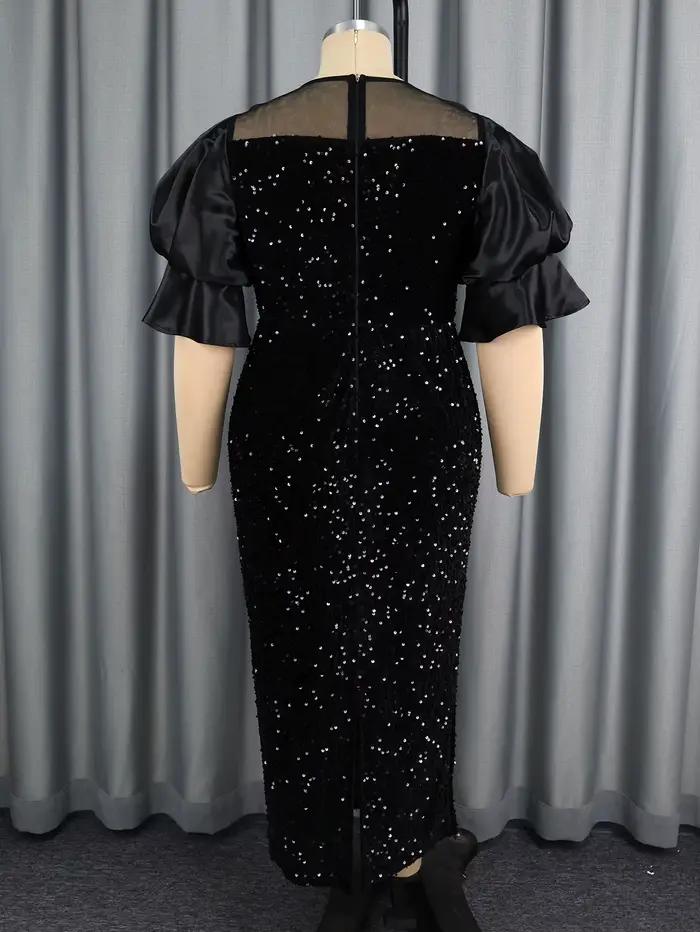 Robe Maxi à paillettes pour femmes
