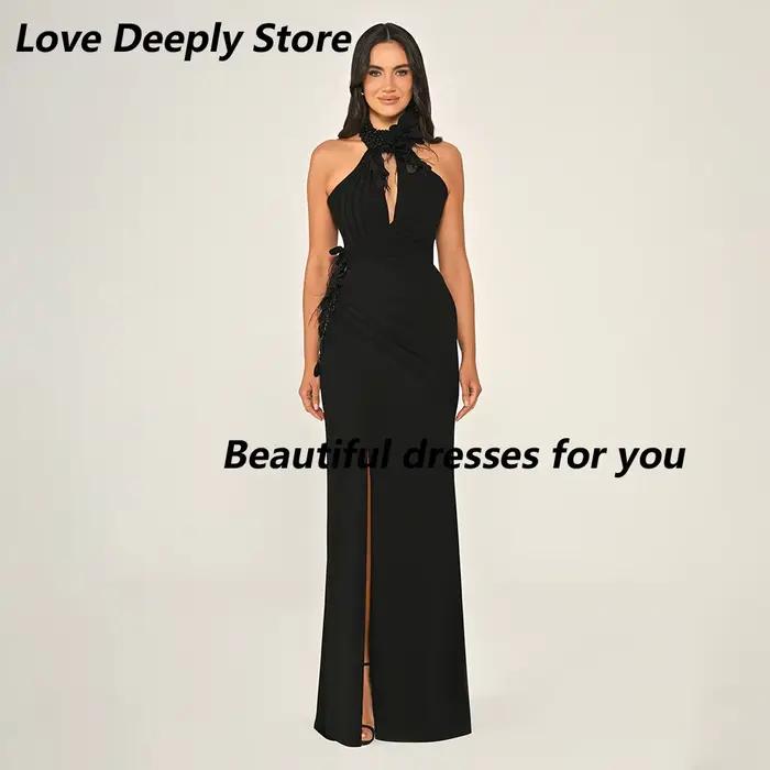 Robe de bal noire pour femmes