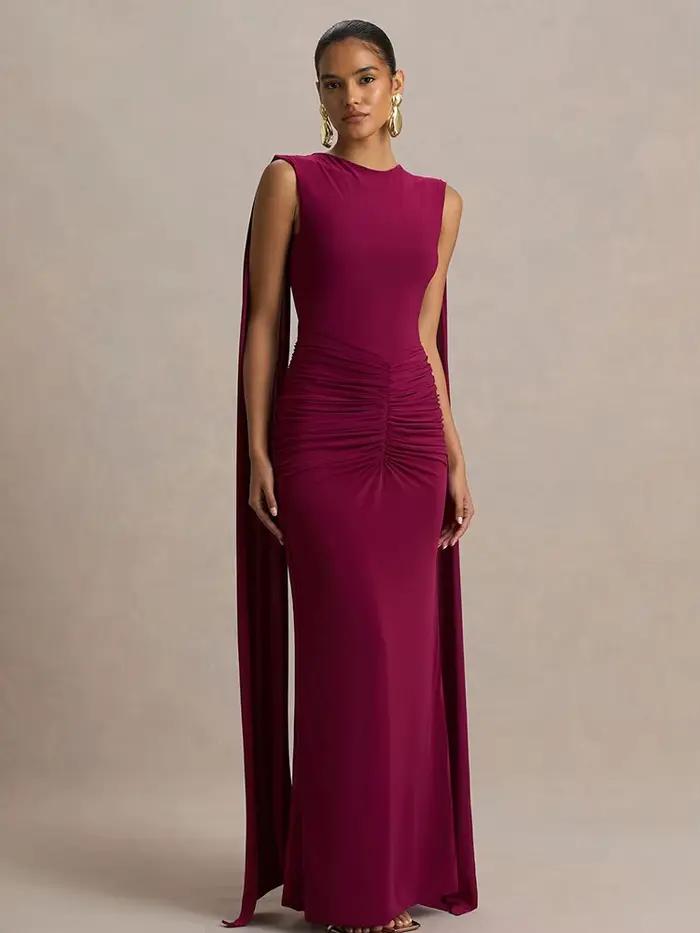 Nouvelle Robe de Soirée Dos Nu Élégante pour Femme