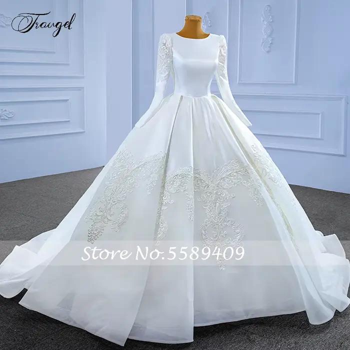 Robes de mariée vintage A-Line personnalisées
