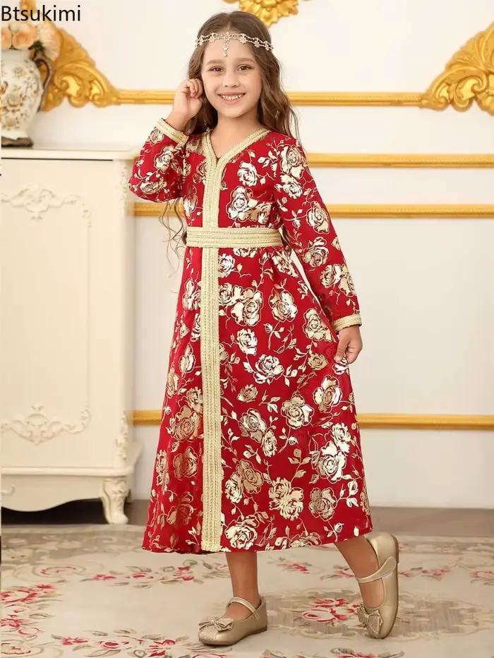 Robes arabes de dubaï pour filles