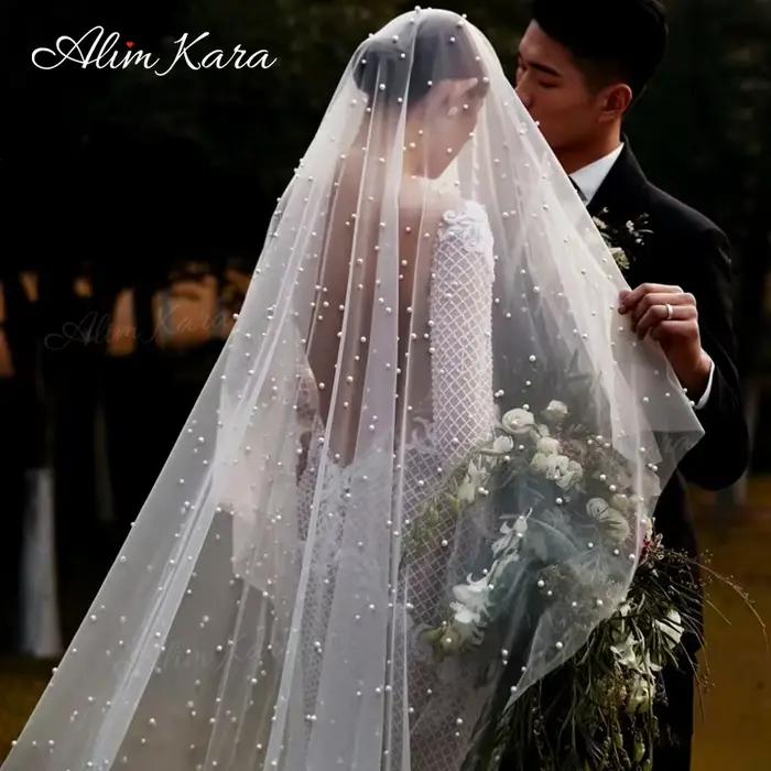 Voile de mariée de luxe Alim Kara