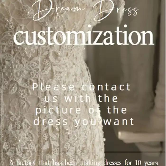 Robe de mariée sirène en dentelle avec manches longues, bouton arrière, train de balayage, col en V pour femmes occasions spéciales