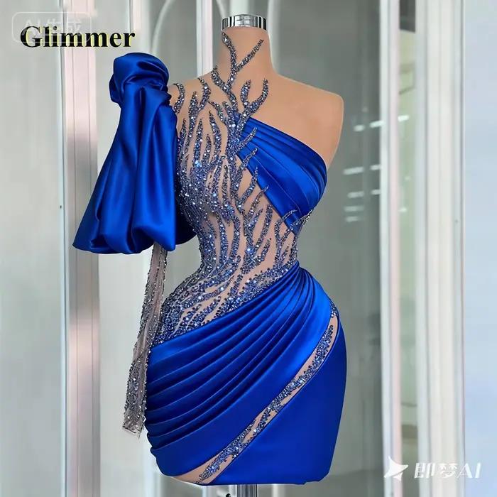 Robe de remise des diplômes scintillante sans bretelles, plissée en dentelle pour femmes, silhouette sirène, couleur personnalisable, soirée de gala, cérémonie de mariage, concours de beauté