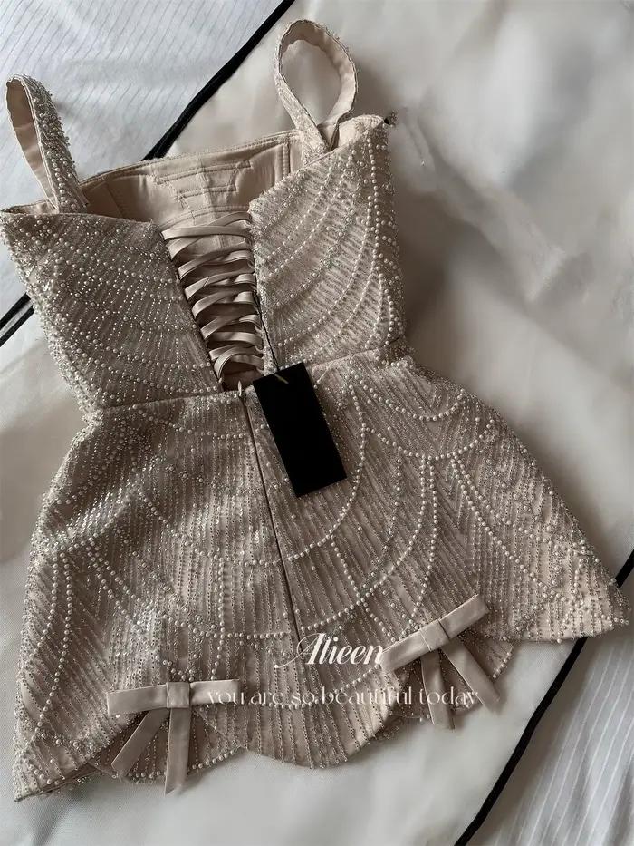 Aileen perles robe De bal robes De Festa élégantes