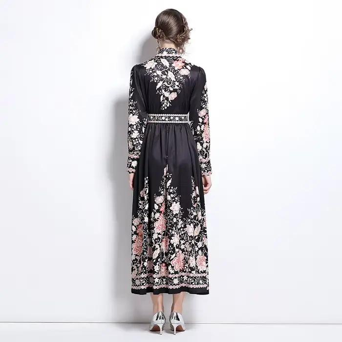 Robes Maxi à imprimé fleuri pour femmes