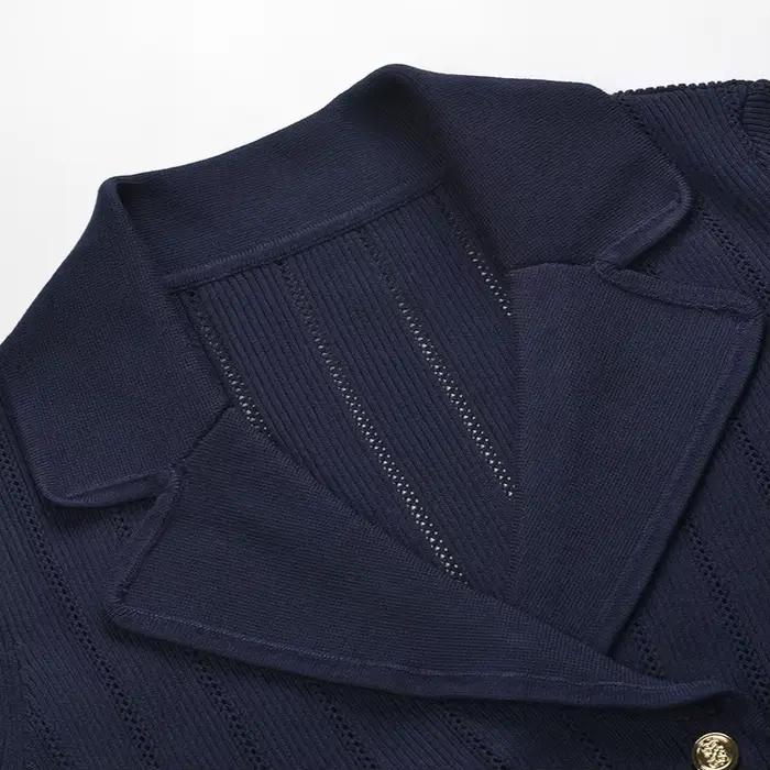 Robe à double boutonnage pour femmes