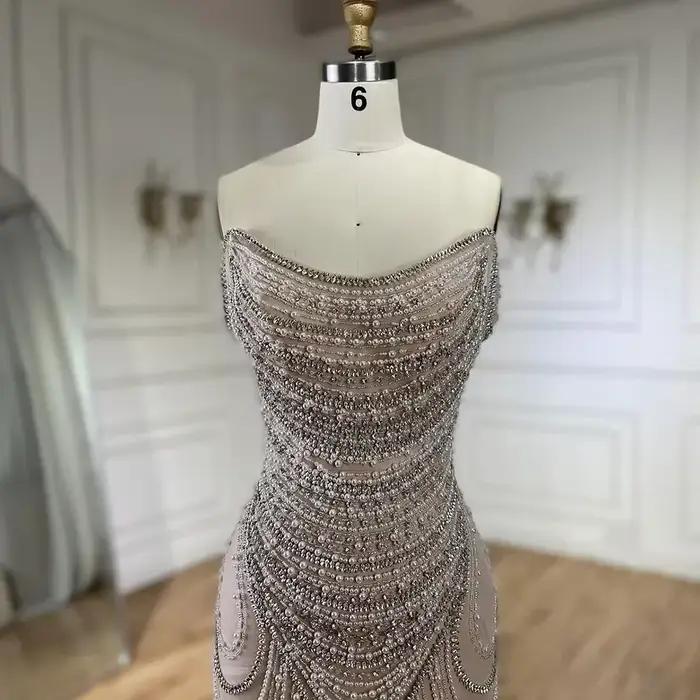 Robe de soirée de forme sirène