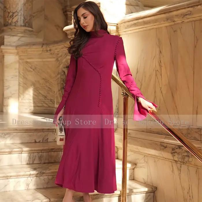 Robes de soirée fuchsia pour femmes