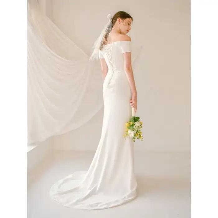 Robe de mariée légère française