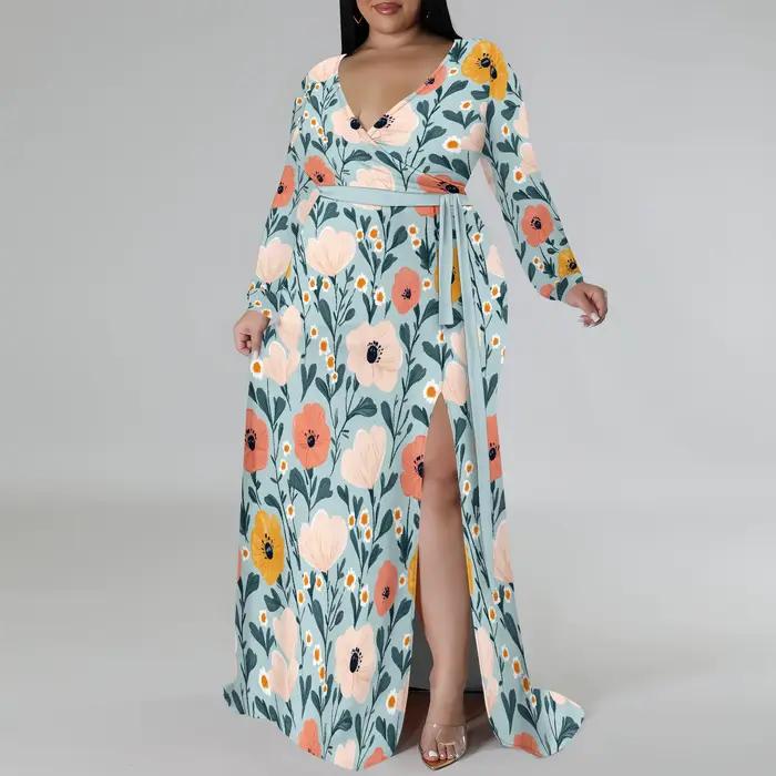 Robe grande taille pour femmes courbées