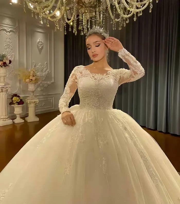 Robe de mariée simple personnalisée