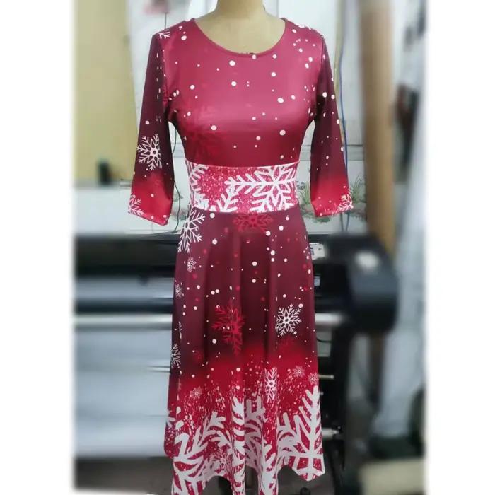 Robes de noël d'hiver pour femmes