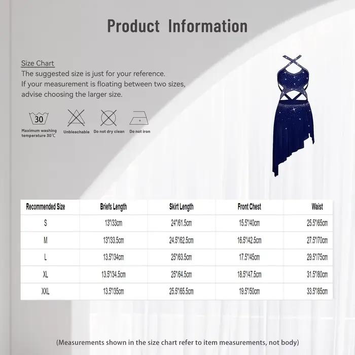 Robe de danse lyrique pour femme