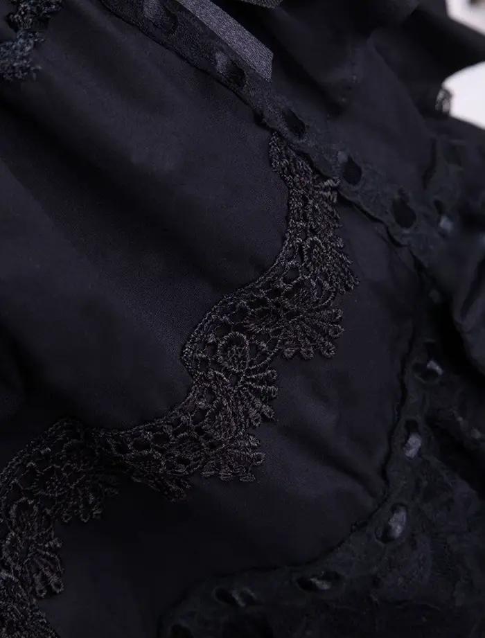 Robe trapèze classique mi-longue noire en élasthanne avec dentelle et ruban pour femmes, idéale pour les occasions spéciales et les événements de gala