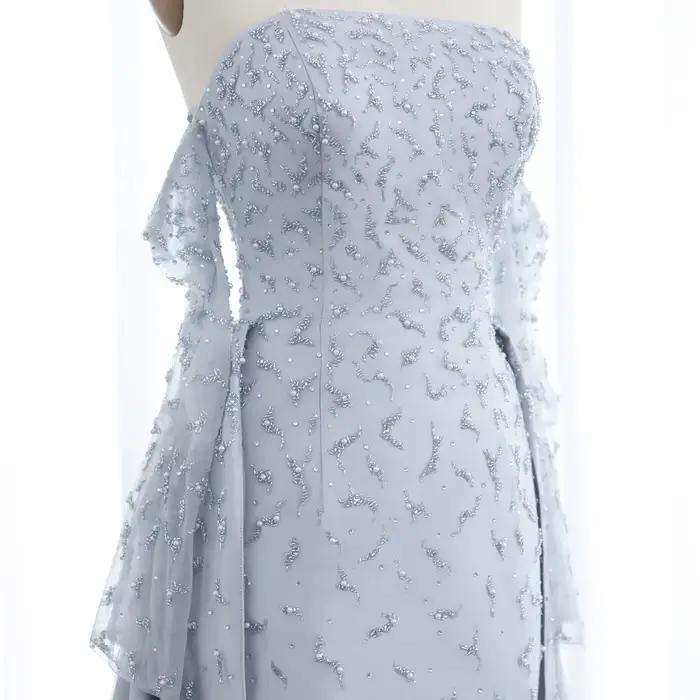 Sharon Said-Robe de Soirée Luxueuse et Élégante avec Surjupe