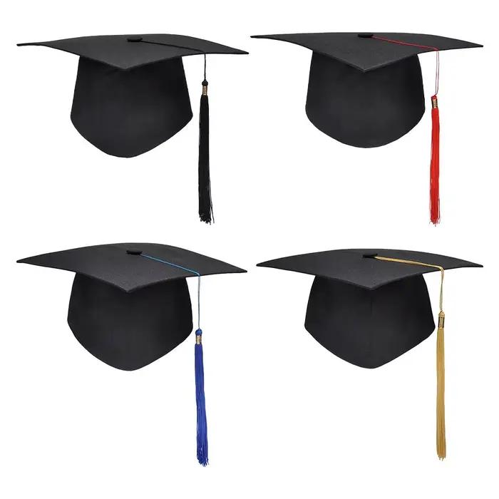 Ensemble de Robe de Cérémonie de Remise des Diplômes pour Adulte – Tenue Académique Universitaire Tissée