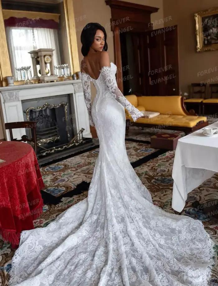 Robes De mariée simples en dentelle chérie pour femmes