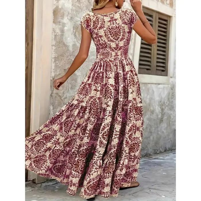Robe longue style bohémien